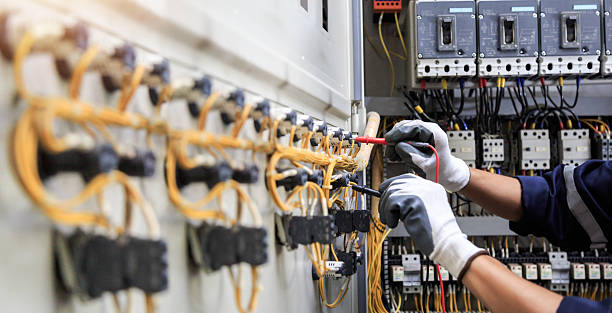 Professional Electrician technician working in Forestville, MD